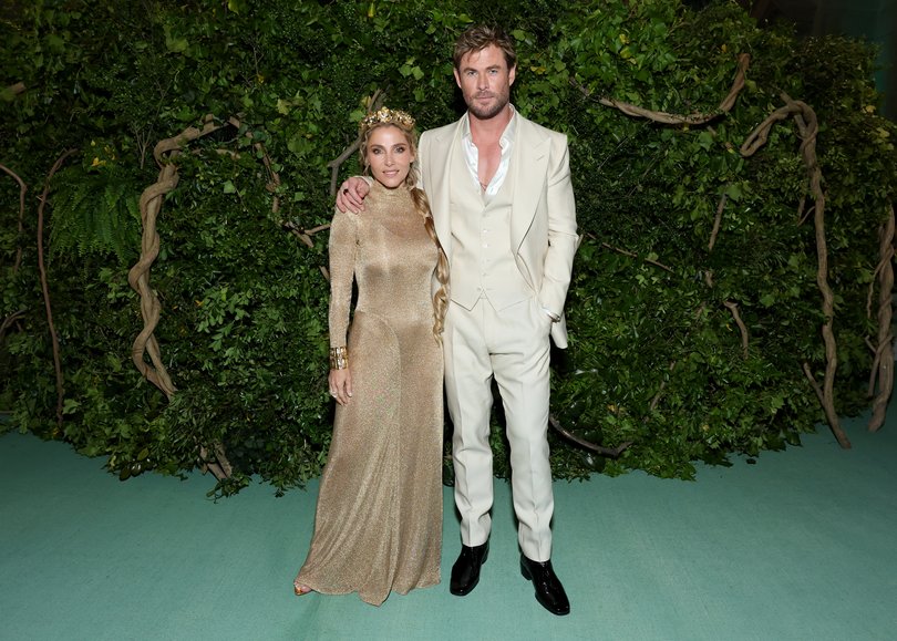 Elsa Pataky and Chris Hemsworth both look as stunning as ever.