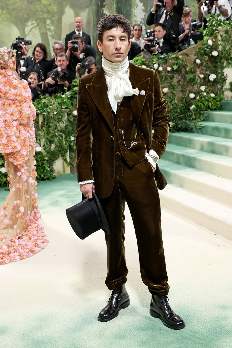 Barry Keoghan is looking dapper. (Photo by Jamie McCarthy/Getty Images)