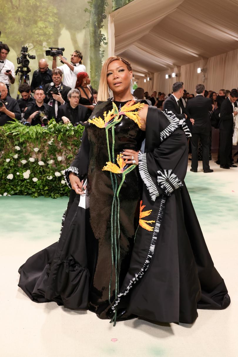 Queen Latifah in Thom Browne. (Photo by John Shearer/WireImage)