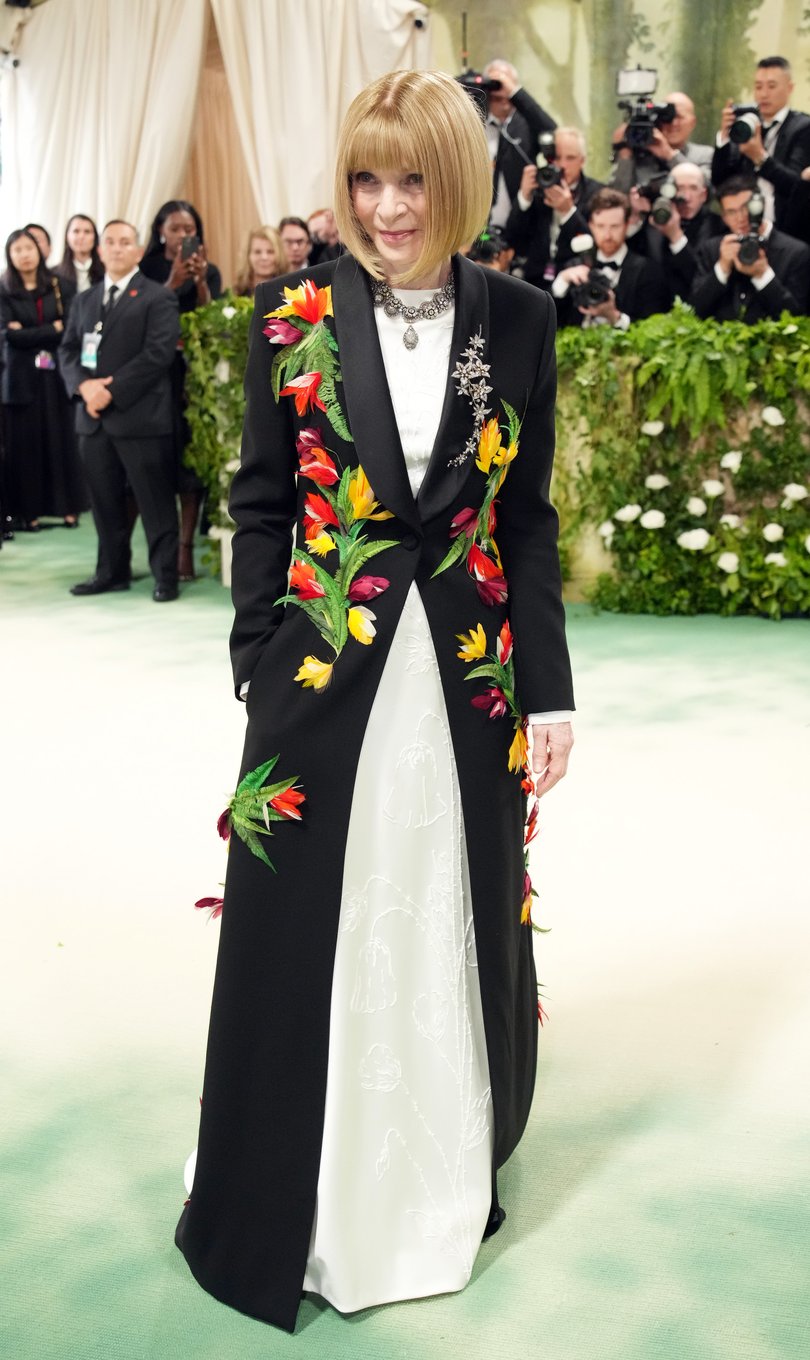 The Met Gala queen, Anna Wintour. (Photo by Jeff Kravitz/FilmMagic)