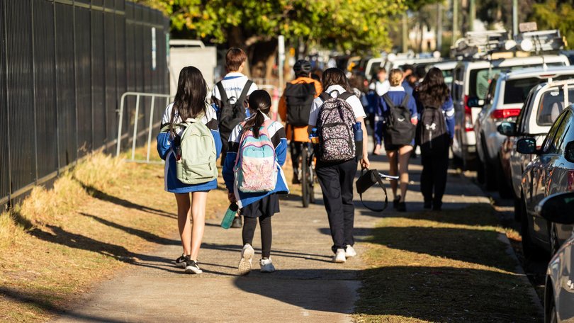 Rossmoyne Senior High School has been plunged into chaos following the circulation of terrifying messages – described by the principal as a hoax – that appear to show a student threatening a violent attack.