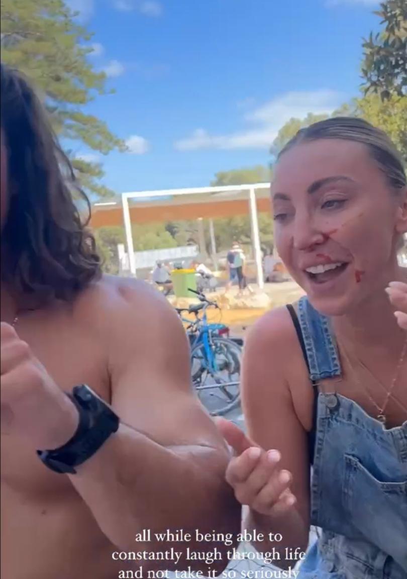 Callum Robinson’s girlfriend Emily has shared pictures of their final holiday to Perth. Instagram