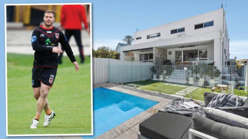 Dragons and NSW legend Trent Merrin is selling his Shellharbour home.