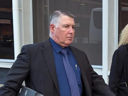 Former sex crimes detective Glen Coleman is on trial accused of sexually assaulting a young woman. (Miklos Bolza/AAP PHOTOS)