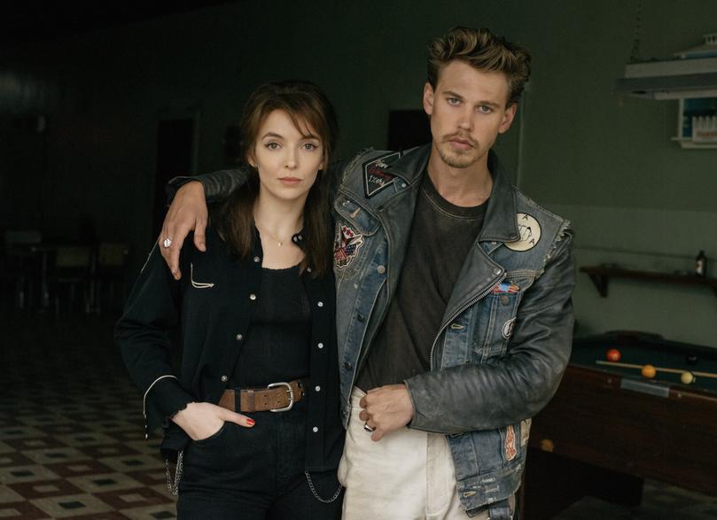 The Bikeriders stars Jodie Comer and Austin Butler.