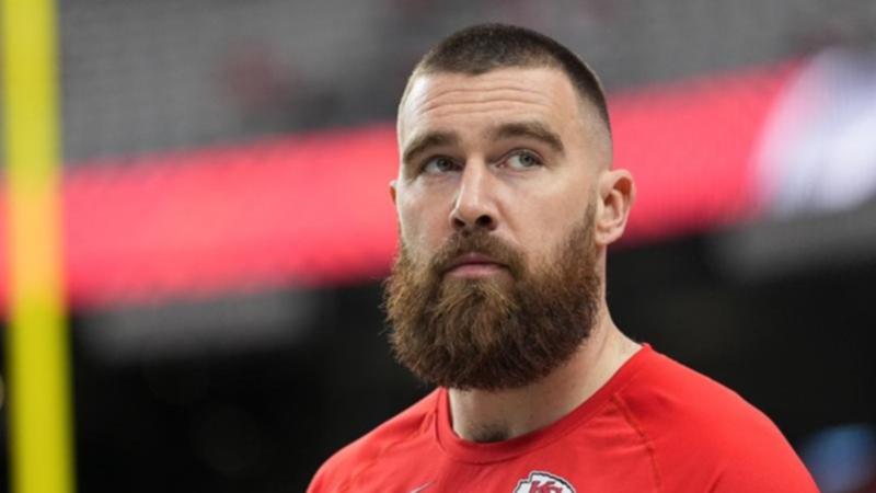 NFL star Travis Kelce has landed his first major acting role in new horror series Grotesquerie. (AP PHOTO)