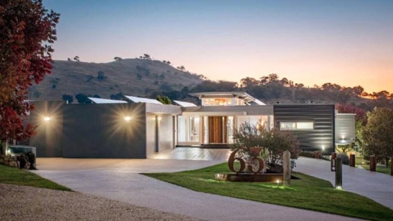 The Wodonga home has an estimated sales range between $2.45 million to $2.55 million.