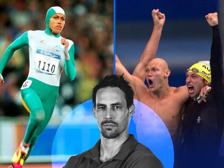 Cathy Freeman and the men's swimming team shone brightly at the 2000 Olympic Games.
