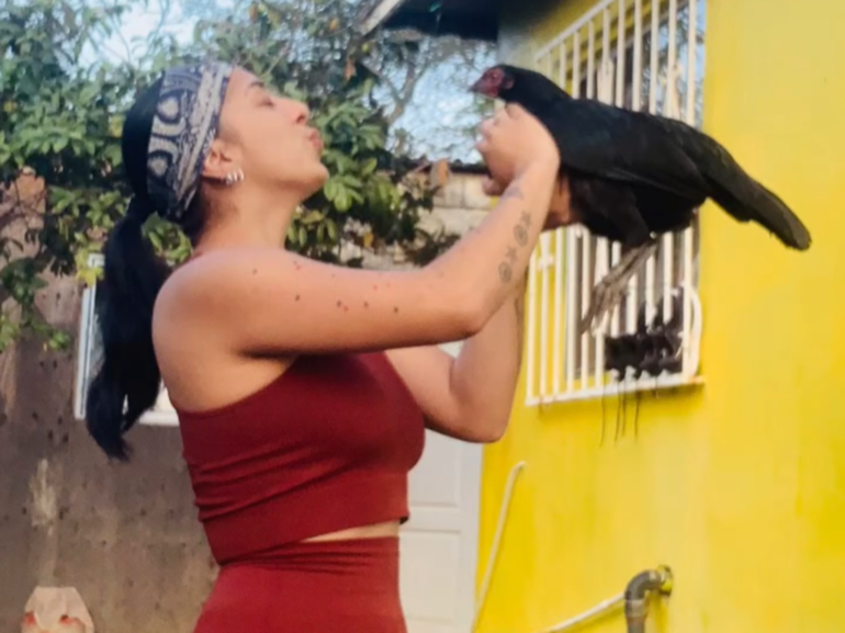 Ari Gisel Garcia Cota has documented an obsession with cockfighting.