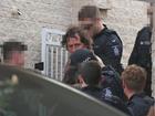 **** Please blur the faces of Police Officers**** Police raid the Karrinyup home of Troy Mercanti. Daniel Wilkins