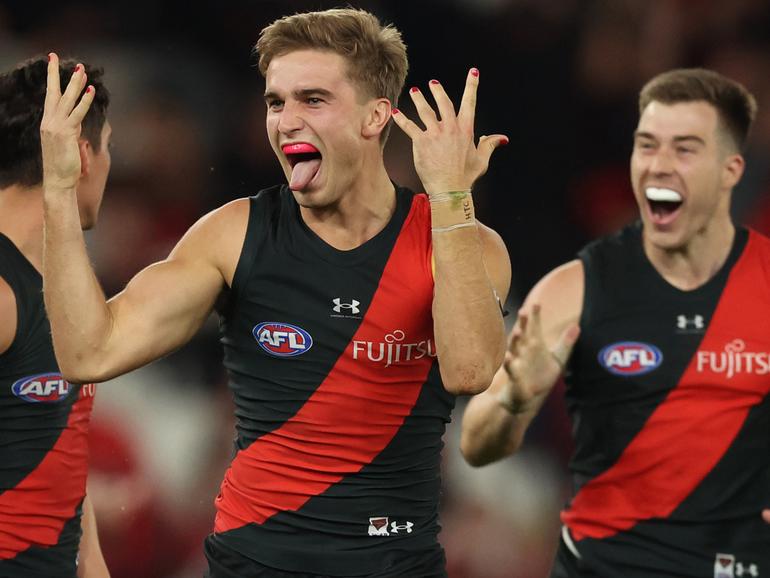 Essendon stunned the Giants.