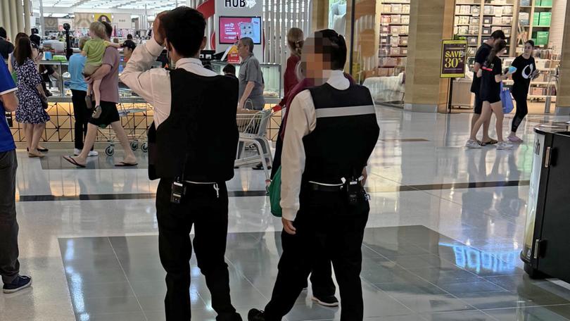 Security guards wear stab-proof vests.