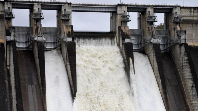 Warragamba Dam is spilling after a more than week of widespread rain across Sydney catchments.