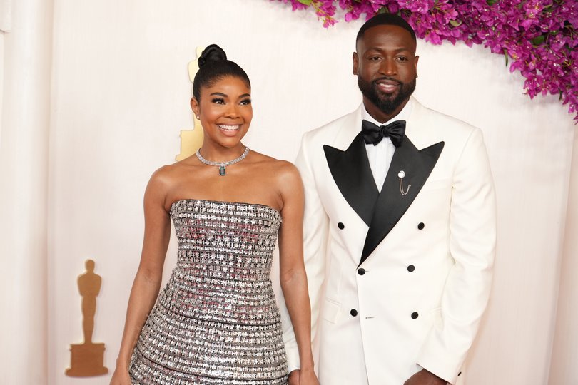 The 42-year-old tells Make It he hopes the latest crop of newly minted millionaire basketball players make a concerted effort to educate themselves right at the start. Pictured: Dwyane Wade with wife Gabrielle. 