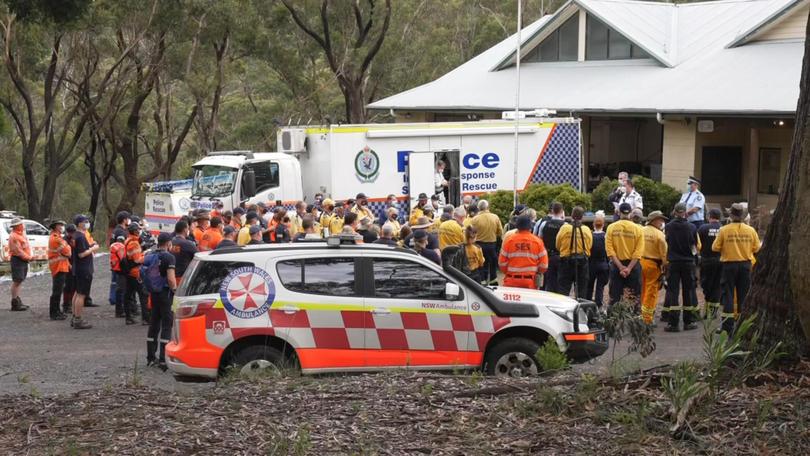 The search for Charlise Mutten who went missing from a wedding venue in NSW's Blue Mountains