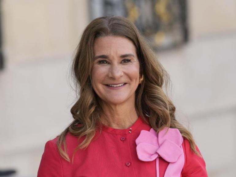 Melinda Gates is leaving the foundation she started with her husband to pursue her own charity work. (AP PHOTO)