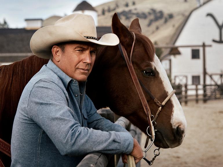 Kevin Costner as John Dutton in Yellowstone.