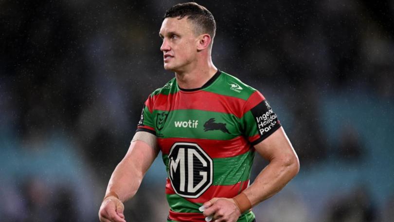 South Sydney's Jack Wighton is frustrated at repeated instances of racism in the sport. (Dan Himbrechts/AAP PHOTOS)