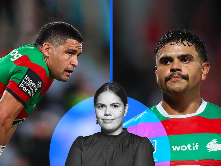 Latrell Mitchell and Cody Walker were racially abused but a brave fan spoke out against it.