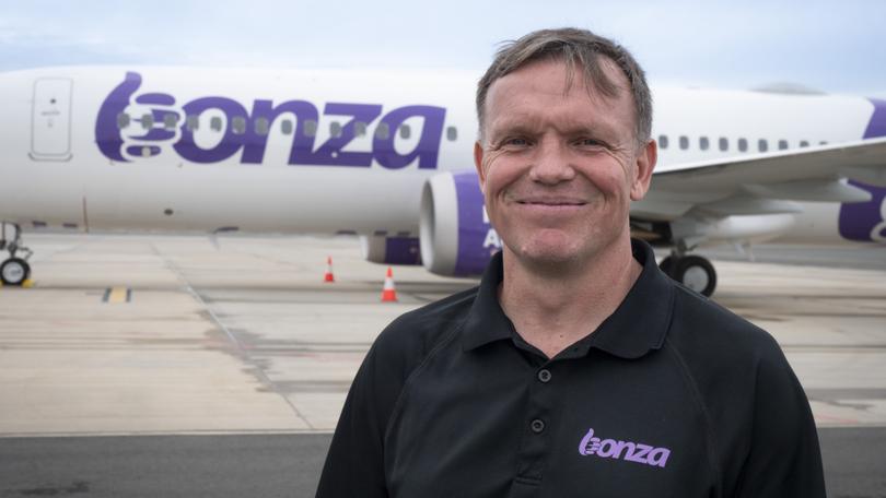 The deadline for expressions of interest to buy Bonza was extended to Thursday. Pictured: Bonza CEO Tim Jordan.