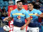 All smiles on the Gold Coast with David Fifita recommitting to the Titans for another two seasons. (Jason O'BRIEN/AAP PHOTOS)