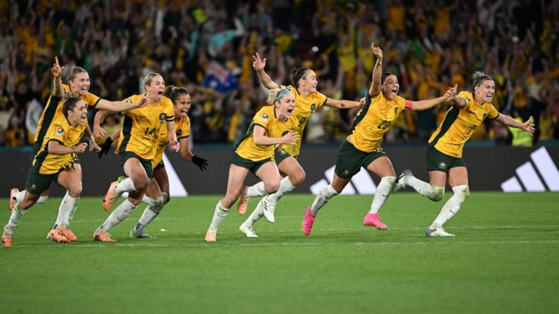 The Matildas will get another chance to delight home fans as hosts of the 2026 Asian Cup. (Darren England/AAP PHOTOS)