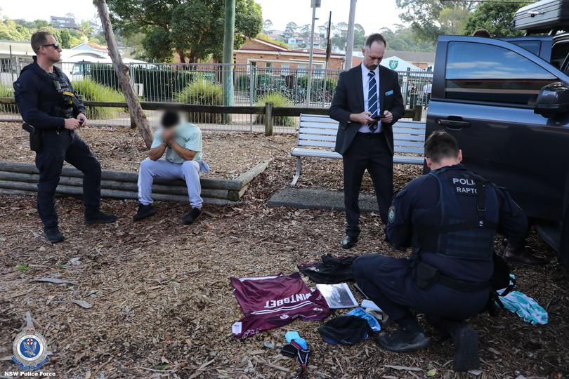 NSW Police arrested former NRL player Brandon Wakeham over alleged drug supply charges.