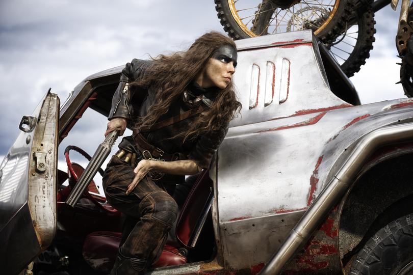 Anya Taylor-Joy as Furiosa in FURIOSA: A MAD MAX SAGA.