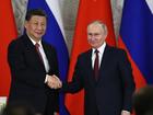 Vladimir Putin and Xi Jinping share a world view which sees the West as decadent and in decline. (AP PHOTO)