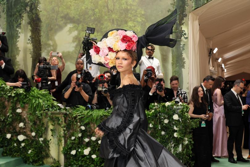 NEW YORK, NEW YORK - MAY 06: Zendaya attends The 2024 Met Gala Celebrating "Sleeping Beauties: Reawakening Fashion" at The Metropolitan Museum of Art on May 06, 2024 in New York City. (Photo by Dia Dipasupil/Getty Images)