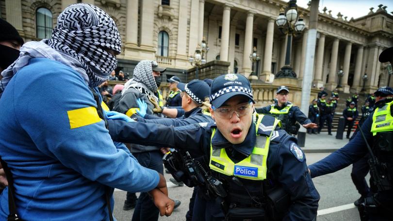 ANTI SEMITISM RALLY  Never Again Is Now