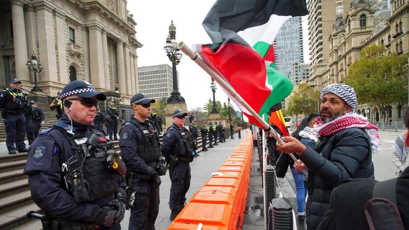 ANTI SEMITISM RALLY  Never Again Is Now