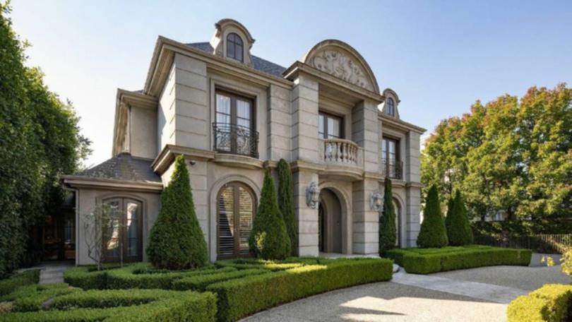 This mansion in Brighton is listed with a guide of $15 million to $16.5 million.