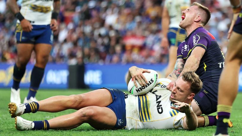 Cameron Munster suffered another groin injury on Sunday.