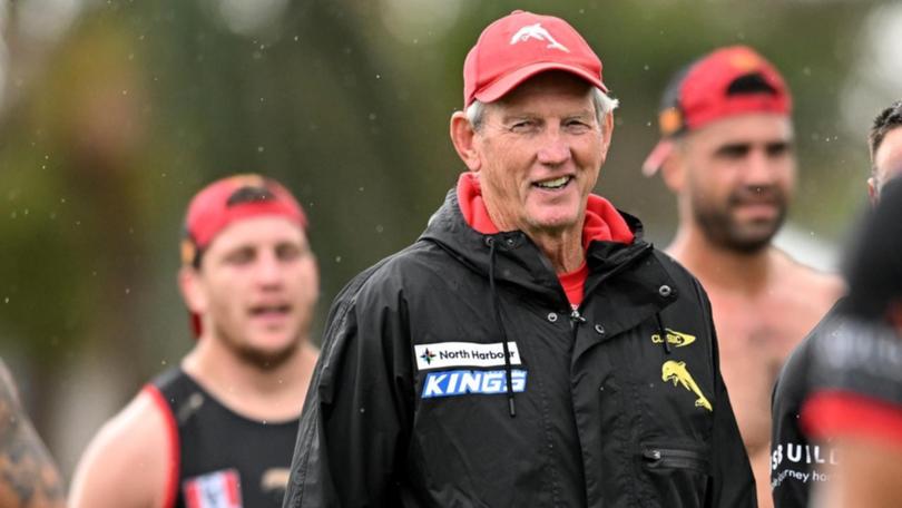 Dolphins coach Wayne Bennett has turned down Parramatta for a return to Redfern in 2025. (Darren England/AAP PHOTOS)