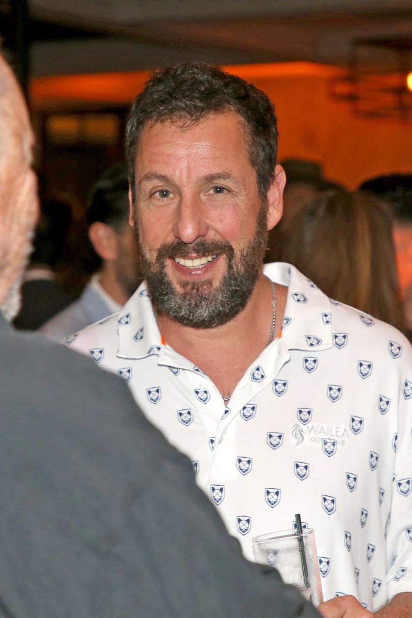 Adam Sandler at the after party for Hustle. (Photo by Phillip Faraone/Getty Images for Netflix)