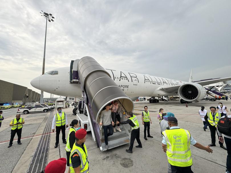 The airline said its priority was to “provide all possible assistance to all passengers and crew on board the aircraft” as soon as possible.