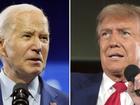 Joe Biden and Donald Trump have secured the delegates needed to win nomination for their parties. (AP PHOTO)