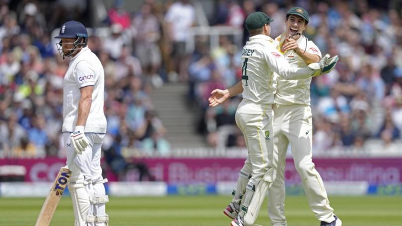 Alex Carey's controversial Ashes stumping of Jonny Bairstow is back in the spotlight again. (AP PHOTO)