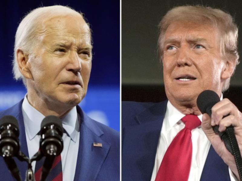 Joe Biden and Donald Trump