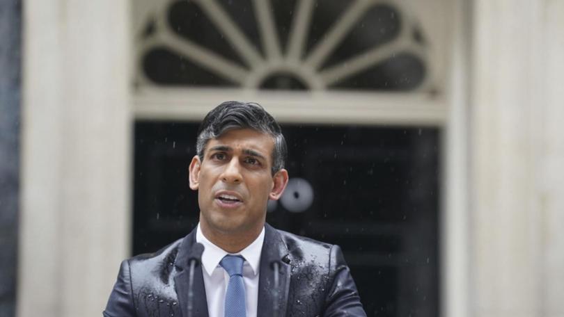Prime Minister Rishi Sunak has set July 4 as the date for a general election. (AP PHOTO).