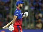 Glenn Maxwell has suffered another failure with the bat as Bengaluru crashed out of the IPL. (AP PHOTO)