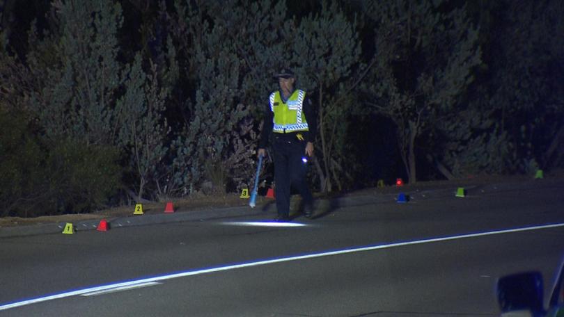 A 17-year-old boy was driving a hatchback when the car left the road, rolled several times and came to a stop when it hit a tree. 