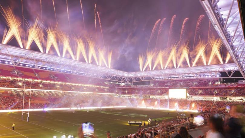 Suncorp Stadium during Magic Round