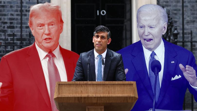 UK Prime Minister Rishi Sunak announced the nation would hold a general election on July 4 - but it feels less of a political event than a damp opening act to the main event in the US to follow.