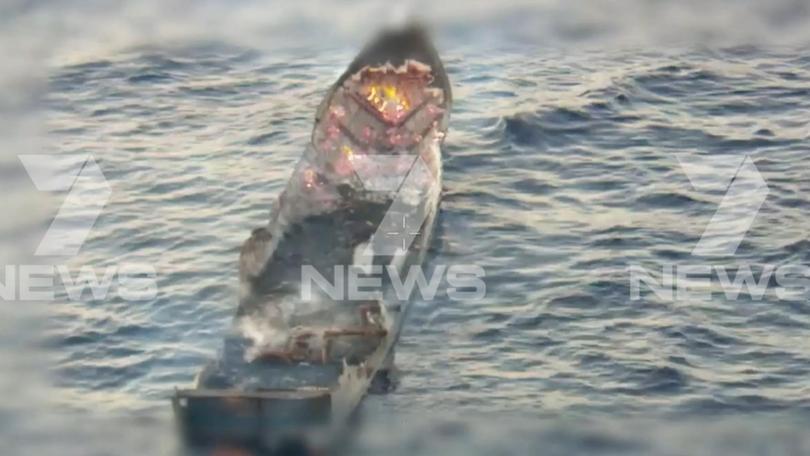 Australian Border Force patrols have set fire to dozens of illegal Indonesian fishing boats in recent weeks as they defend the biggest assault on our territorial waters in almost two decades. 