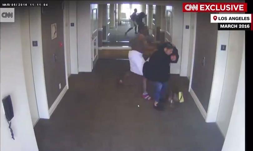 The shocking CCTV video depicted the music mogul with just a towel wrapped around his waist chasing R&B singer Cassandra Ventura at the InterContinental Hotel in Century City, Los Angeles, in March 2016.