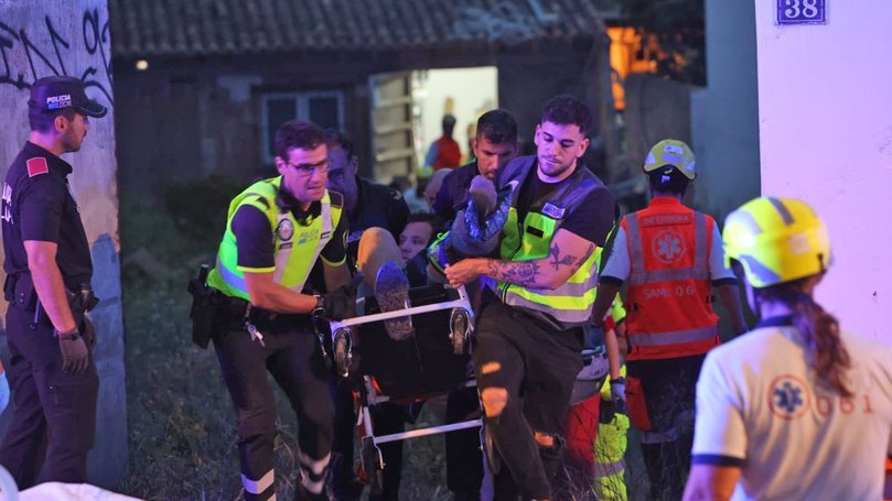 A building collapse has killed at least four people and injured 16 more on the Spanish island of Mallorca (Photo By Isaac Buj/Europa Press via Getty Images)