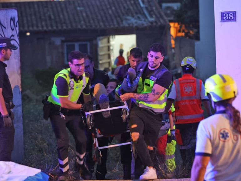 A building collapse has killed at least four people and injured 16 more on the Spanish island of Mallorca (Photo By Isaac Buj/Europa Press via Getty Images)