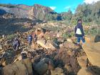 A devastating landslide has hit a remote village in Papua New Guinea.